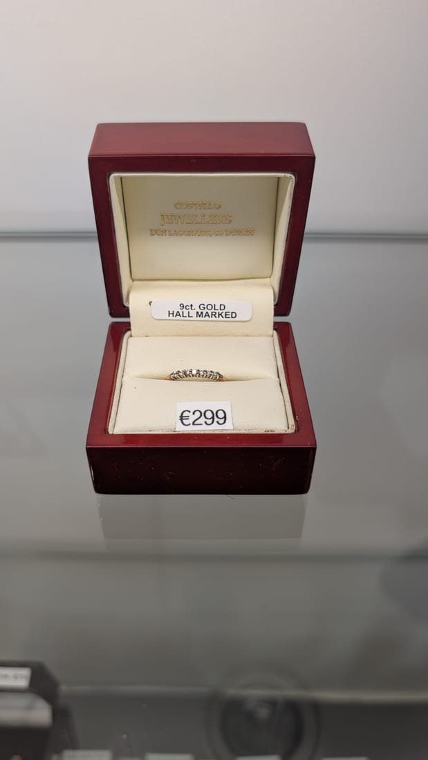 Diamond Eternity Ring, 9ct Gold, Diamond